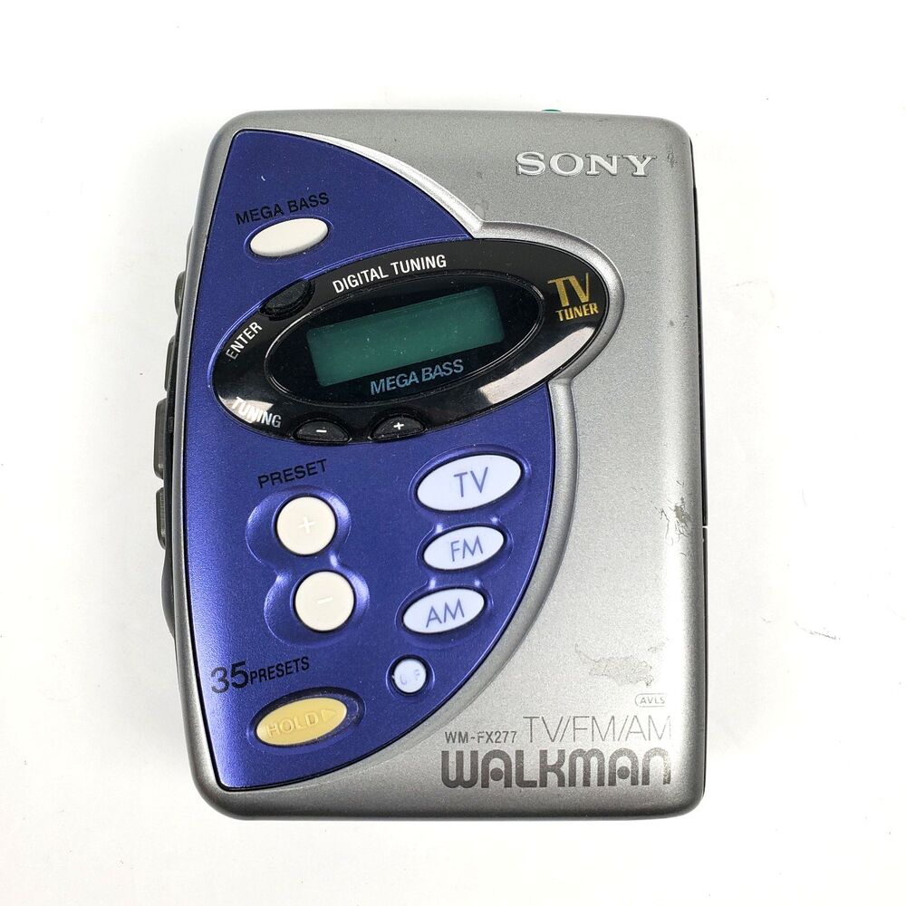 Sony Walkman WM-FX277 AM/FM  Radio Works Cassette Player Not Working